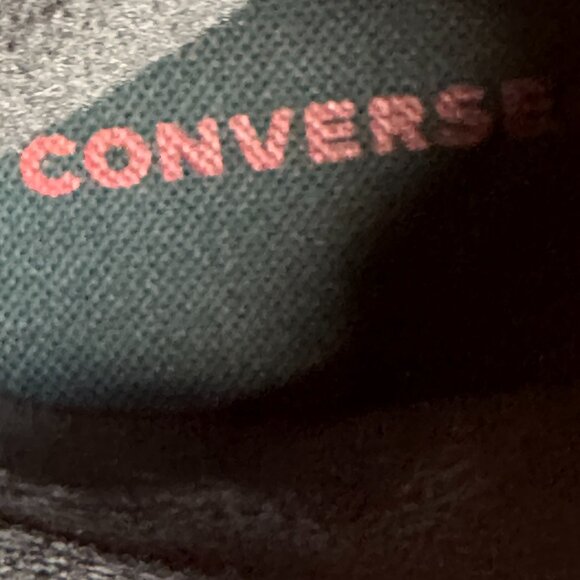 Converse Chuck Taylor All Star Street Mid Leather Sneakers Boys Size 3 Box Incl - Picture 12 of 16